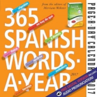 365 Spanish Words-A-Year Page-A-Day Calendar 2017