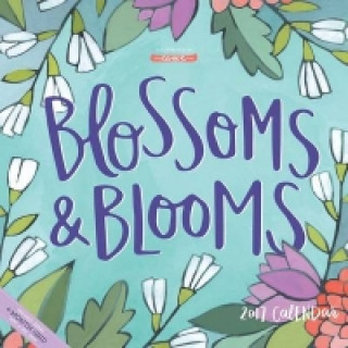Blossoms & Blooms Wall Calendar 2017