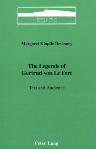 Legends of Gertrud Von Le Fort