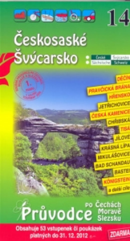 Českosaské Švýcarsko - Průvodce po Č,M,