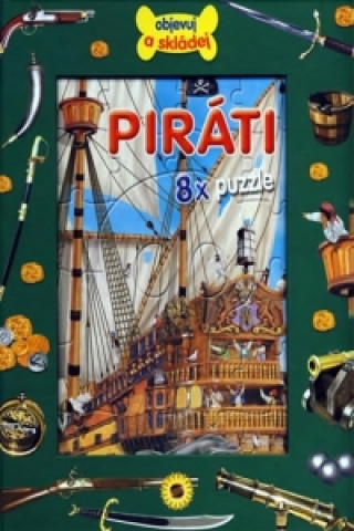 Piráti - 8 x puzzle