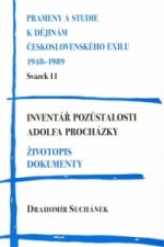 Inventář pozůstalosti Adolfa Procházky. Životopis. Dokumenty
