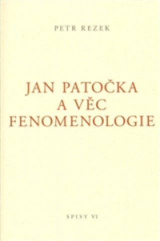 JAN PATOČKA A VĚC FENOMENOLOGIE/SPISY VI.