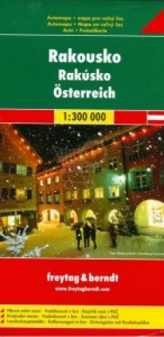 Automapa Rakousko 1:300 000