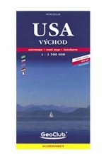 Hildebrand's Urlaubskarte USA, Ost. USA, the East. USA l'Est