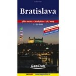 Bratislava - plán města 1:16 tis.