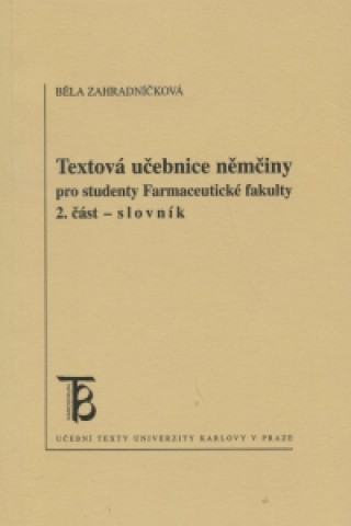 Textová učebnice němčiny 2. - slovník