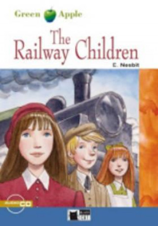 BLACK CAT READERS GREEN APPLE EDITION 1 - THE RAILWAY CHILDREN + CD (Edit Nesbit)(Miękka)