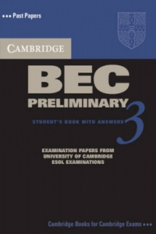 Cambridge BEC Preliminary 3 Self Study Pack