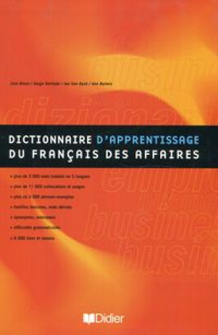 Dictionnaire d'apprentissage du francais des affaires
