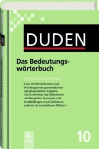 Duden - Das Bedeutungswörterbuch