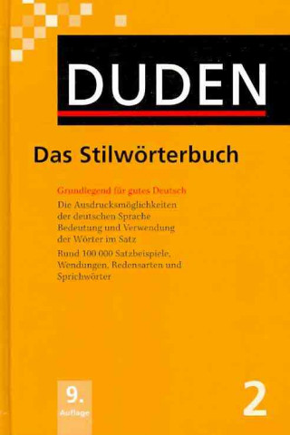 DUDEN Band 2 - DAS STILWÖRTERBUCH (9. Auflage)