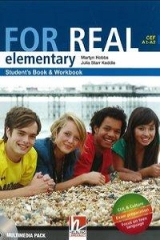 FOR REAL Elementary Level Student's Pack (Starter + Student's Book / Workbook + Links +  CD-ROM + Links CD)