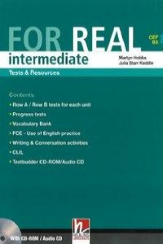 FOR REAL Intermediate Level Tests a Resources + Testbuilder CD-ROM / Audio CD