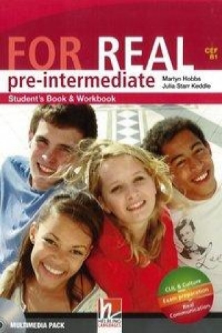 FOR REAL Pre-Intermediate Level Student's Pack (Starter + Student's Book / Workbook + Links + CD-ROM + Links CD)