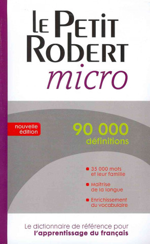 LE PETIT ROBERT MICRO n.éd.