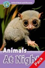 Oxford Read and Discover: Level 4: Animals at Night Audio CD Pack