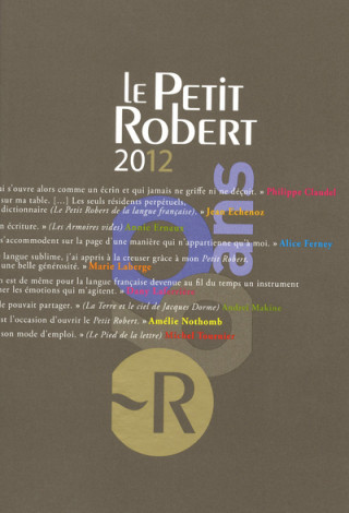 PETIT ROBERT DE LA LF 2012 Coffret