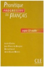 PHONETIQUE PROGRESSIVE DU FRANCAIS: NIVEAU DEBUTANT - CD AUDIO
