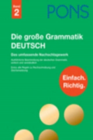 PONS Die große Grammatik DEUTSCH