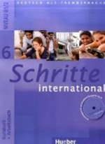 Schritte international 6 Paket - ( Kursbuch,  Arbeitsbuch, CZ Glossar)
