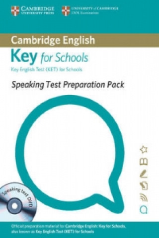 Speaking Test Preparation Pack for KET for Schools Paperback with DVD