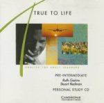 True to Life Pre-intermediate Personal study audio CD