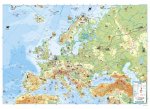 AKN Dětská mapa Evropy lamin. v tubusu