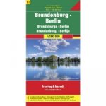 Bandenburg-Berlin Sheet 11 Road Map 1:200 000