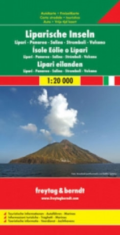 Automapa Liparské ostrovy 1:20 000
