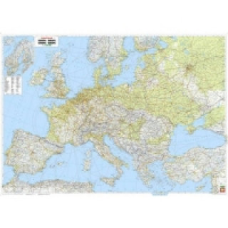 AKN 2201 Evropa nástěnná fyzická