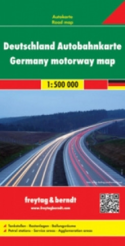 AK 0221 Německo dálniční mapa 1:500 000