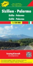 Sicily - Palermo Road Map 1:150 000