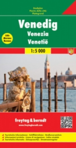 Benátky Venedig Venice 1:5 000