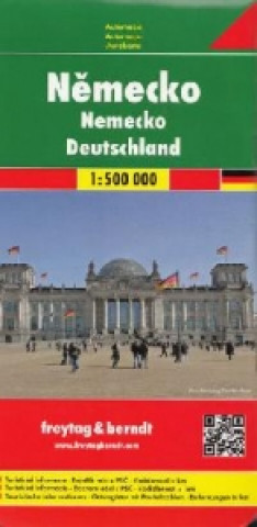Automapa Německo 1:500 000