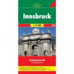 Innsbruck Map, Including Holiday Villages 1:7 500 - 1:15 000