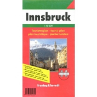Plán města Innsbruck 1:10 000