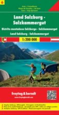 Sheet 6, Federal State Salzburg - Salzkammergut Road Map 1:200 000