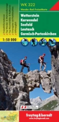 Wetterstein - Karwendel - Seefeld - Leutasch - Garmisch-Partenkirchen Hiking + Leisure Map 1:50 000