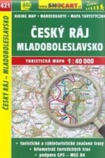 Český ráj, Mladoboleslavsko 1:40 000