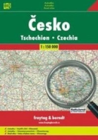 ČESKO EVROPA 1:150 000, 1:4 000 000