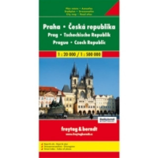 PL Praha 1:20 000 + ČR 1:500 000