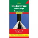 Automapa Střední Evropa 1: 2 000 000