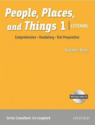 People, Places, and Things Listening: Teacher's Book 1 with Audio CD