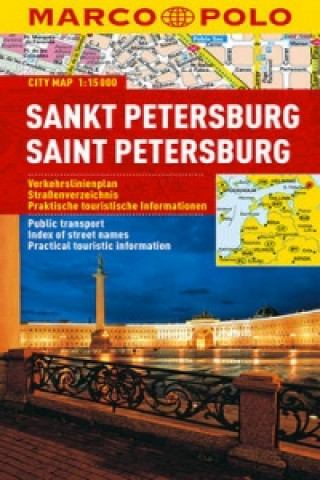 St Petersburg Marco Polo City Map