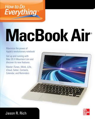 How to Do Everything MacBook Air (Jason Rich)(Brožovaná)