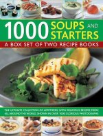 1000 Soups and Starters: A Box Set of Two Recipe Books
