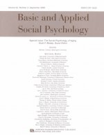 Special Issue: The Social Psychology of Aging