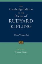 Cambridge Edition of the Poems of Rudyard Kipling 3 Volume Hardback Set