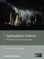 Speleothem Science - From Process to Past Environments